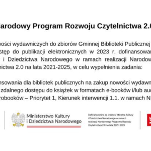 Narodowy Program Rozwoju Czytelnictwa 2.0