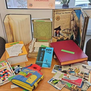 Wystawa ciekawostek bibliotecznych w Kołbaskowie