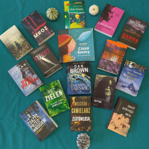 Książki zakupione do biblioteki w Kołbaskowie