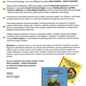 Plakat "Jak przystąpić do projektu"