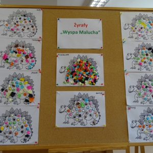 Wystawa prac przedszkolaków