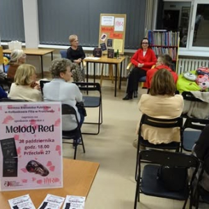 Spotkanie z autorką Melody Red w bibliotece w Przecławiu