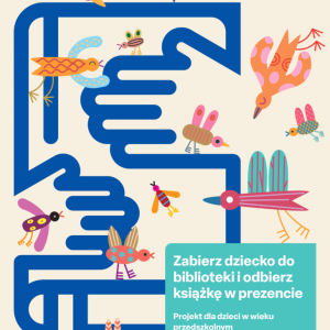 Plakat "Mała Książka Wielki Człowiek"