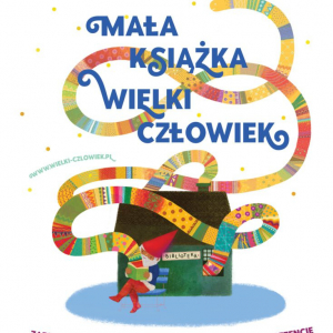 Plakat akcji "Mała Książka Wielki Człowiek"