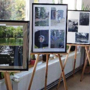 Wystawa fotografii w bibliotece w Kołbaskowie