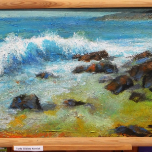 "Wakacje nad morzem" Autor: Tunia Elżbieta Korniak